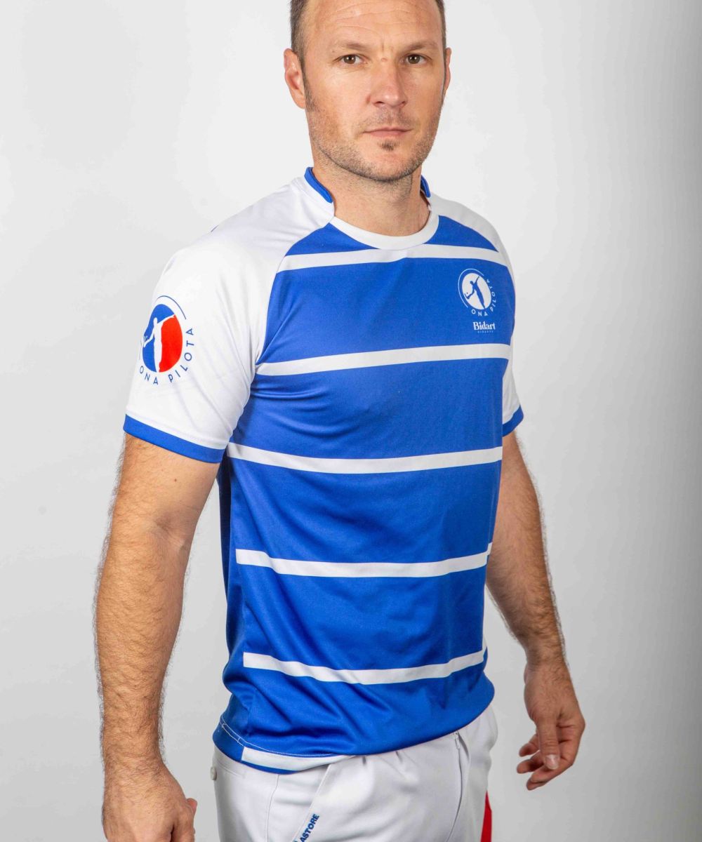 Maillot joueur bleu
