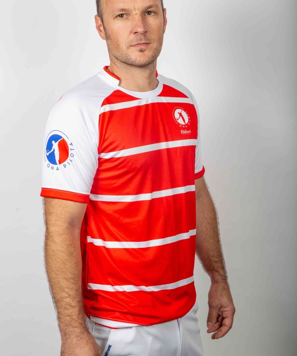 Maillot joueur rouge