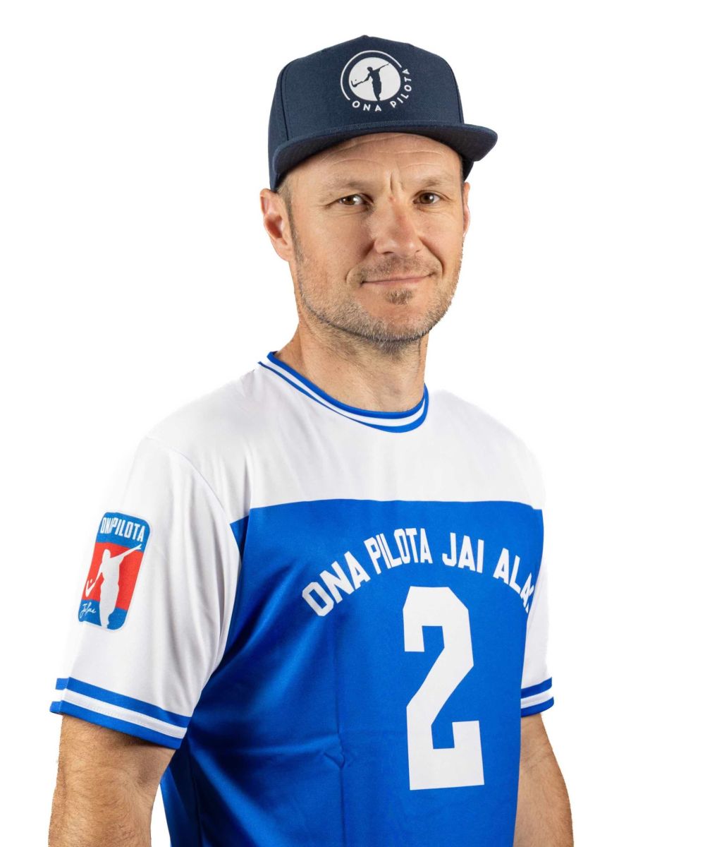 Maillot joueur Jai Alai bleu