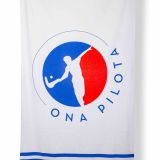 Serviette grandes rayures