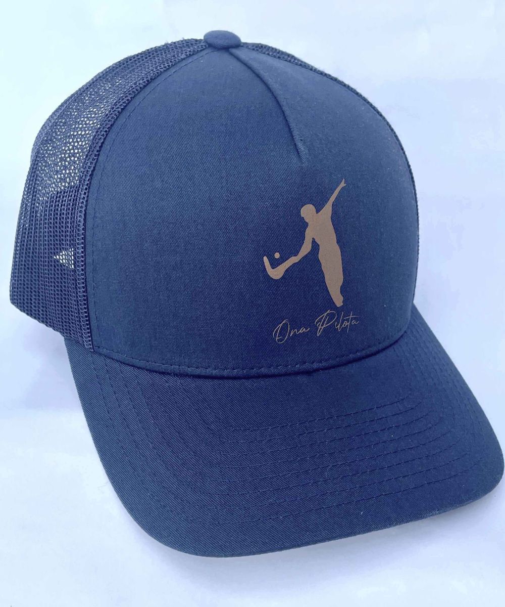 Casquette trucker visière ronde Navy Player