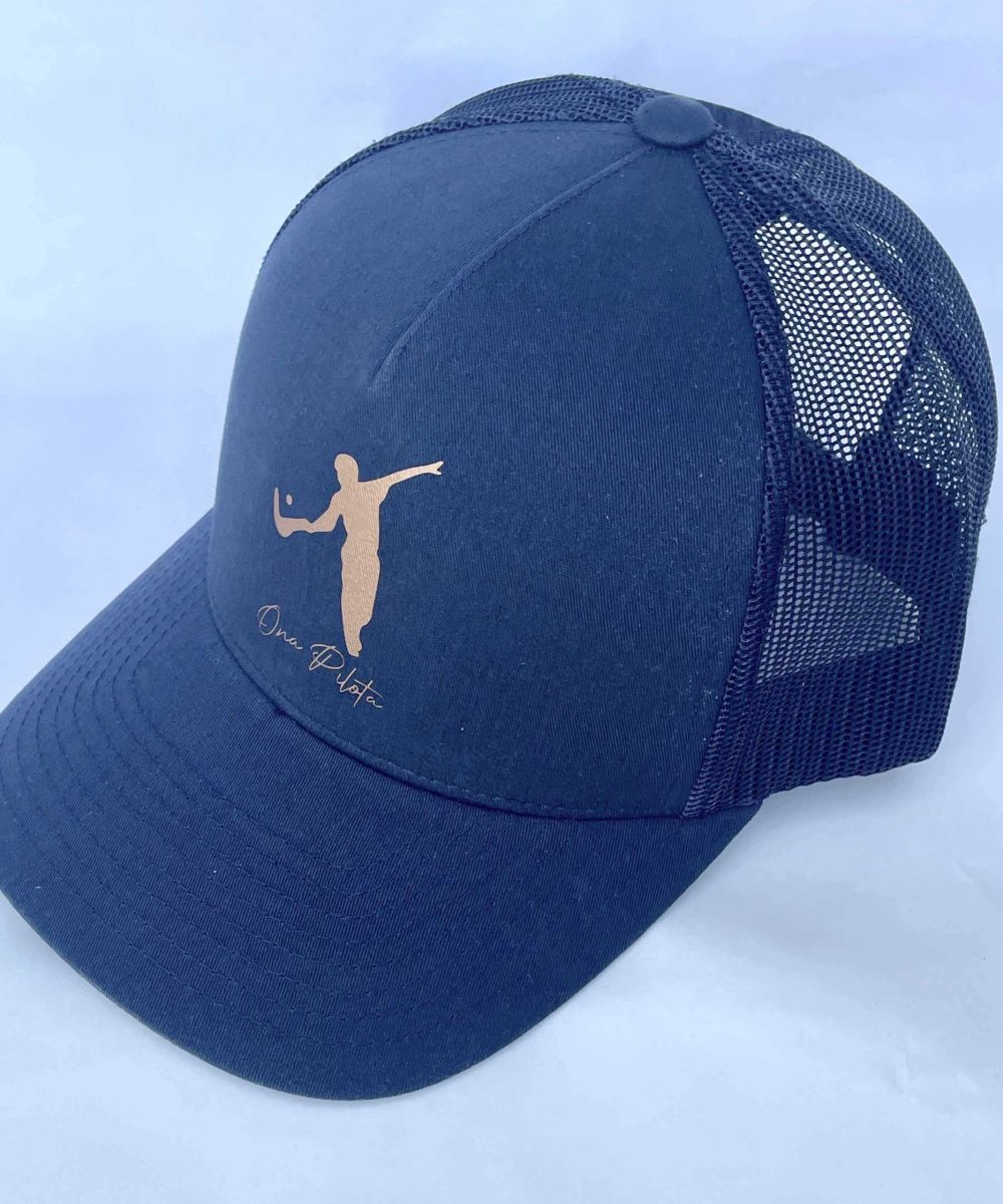 Casquette trucker visière ronde Navy Player