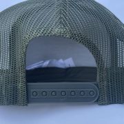 Casquette trucker visière plate Green