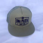 Casquette trucker visière plate Green