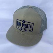 Casquette trucker visière plate Green