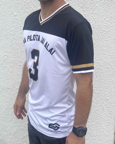 Maillot joueur Jai Alai blanc