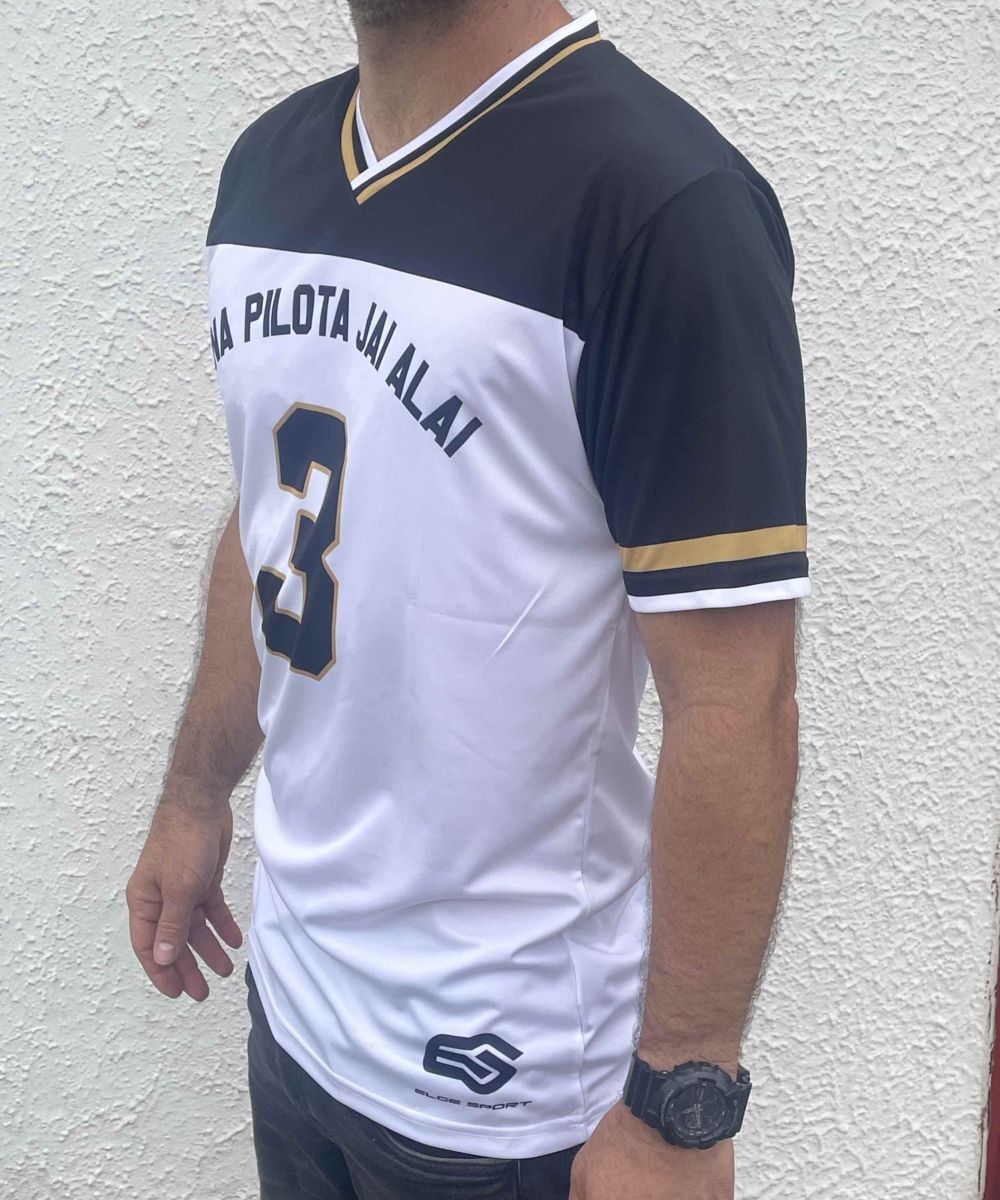 Maillot joueur Jai Alai blanc