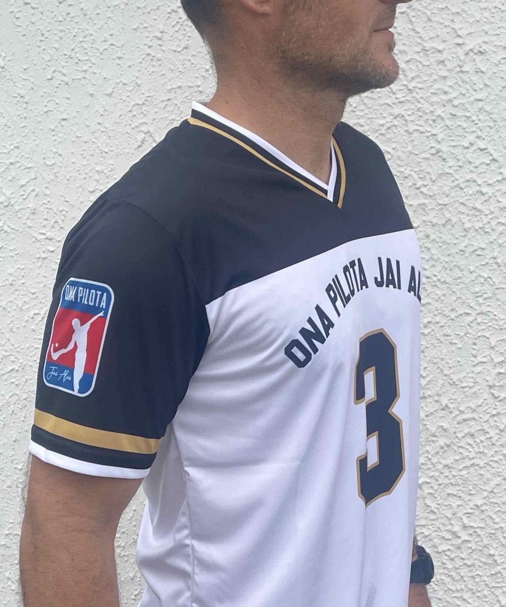 Maillot joueur Jai Alai blanc